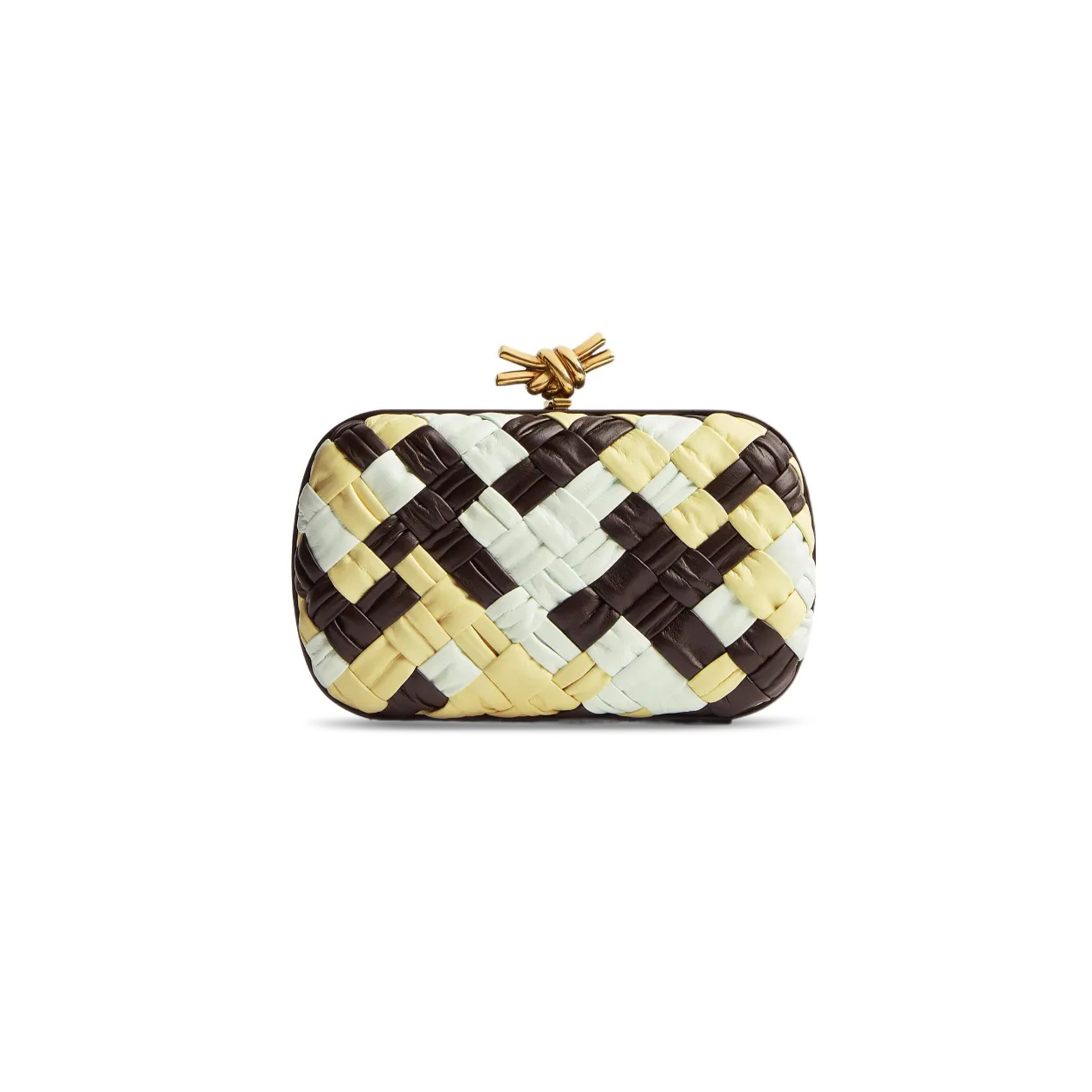 bo*te*ga Ve*ne*ta knot minaudiÈre clutch 717622v3aa12226 (20.5*12.5*6cm)